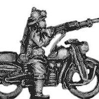 Bersaglieri on motorcycle with LMG (15mm)