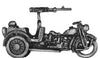 Italian tricycle with LMG – no rider (15mm)