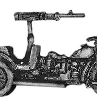 Italian tricycle with LMG – no rider (15mm)