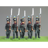 Line Infantry marching, Waterloo (18mm)