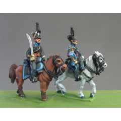 Hussars Officer, Peninsular and Waterloo (18mm)