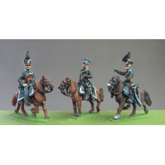 Staff set of 3 Officers, Waterloo (18mm)
