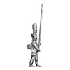 Grenadier standard bearer, shako (18mm)