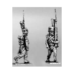 Carabinier, early shako, hussar gaiters (18mm)