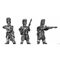 Grenadier, bearskin, skirmishing, greatcoat (18mm)