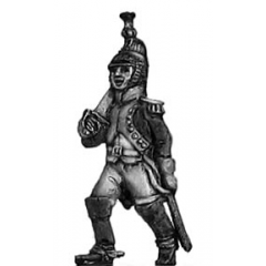 Marching Dragoon officer (18mm)