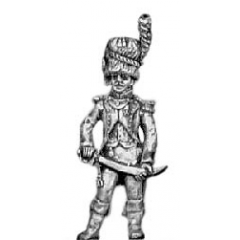 Chasseur of the Guard officer (18mm)