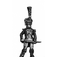 Young Guard Voltigeur Officer, 1810 uniform (18mm)