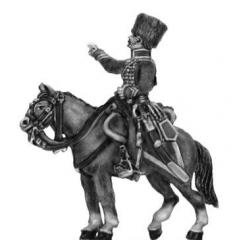 Chasseur a cheval de la garde - later uniform Officer (18mm)