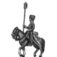 Chasseur a cheval de la garde - later uniform Eagle Bearer (18mm)