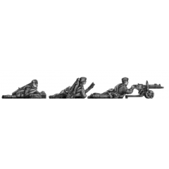 Maxim gun team, caps, firing (20mm)