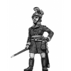 German fusilier officer, helmet, standing (18mm)