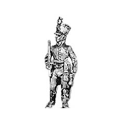 Hungarian fusilier officer, shako (18mm)
