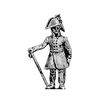 Dismounted officer, cocked hat (18mm)