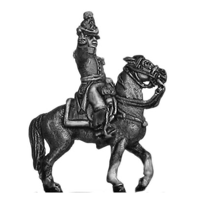 Belgian mounted officer (18mm)