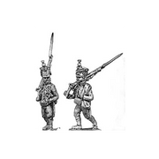 Line infantry, shako, marching (18mm)