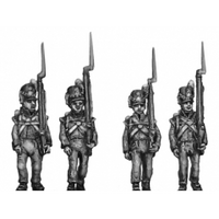 Flank Company, marching, shoulder arms (18mm)