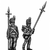 Centre Company sergeant, with pike (18mm)