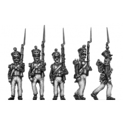Voltigeurs, marching (18mm)