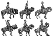Spanish guerrillas mounted (18mm)
