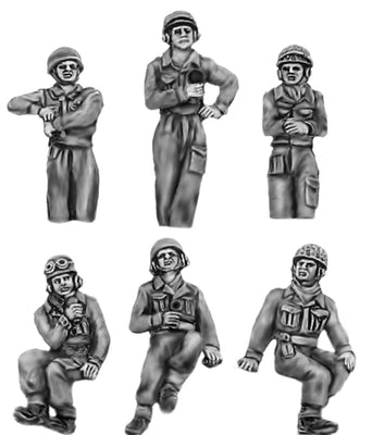 RAC Crew set 4 in Helmets (20mm)