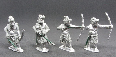 Indian Tribal Skirmishers with bows (28mm)
