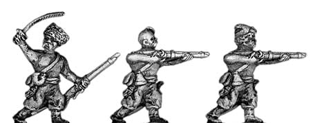 Don/Eastern musketeer, bare chested (15mm)