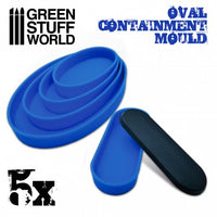 5x Containment Moulds for Bases - Oval