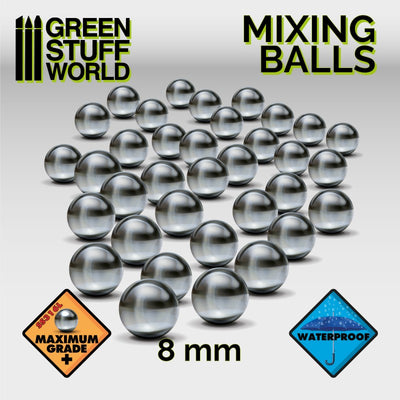Mixing Paint Steel Bearing Balls in 8mm